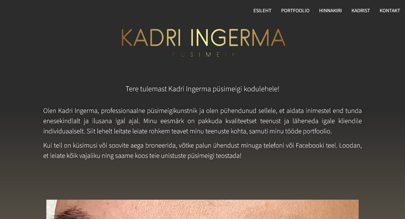 Client project screenshot